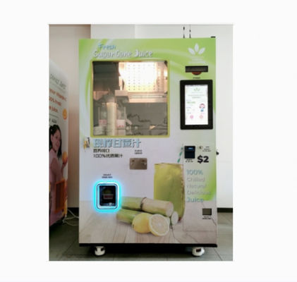 Ποιότητα  220V / 50Hz Sugarcane Vending Machine Juice Extractor For Restaurants Supermarkets εργοστάσιο
