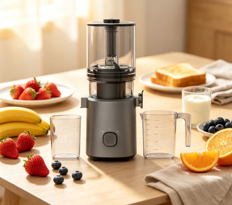 Fresh Smart HJ303 Εξαιρετικά Φαρδύς Αργός Αποχυμωτής Μαστιχώματος – Η Απόλυτη Συντόμευση για Φρέσκο Οικογενειακό Χυμό με Άνοιγμα 155mm, Δοχείο 2400ml, Ψυχρής Έκθλιψης 200W & Αυτοκαθαρισμός