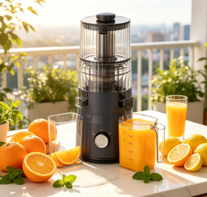 Φρέσκο Smart HJ103A συμπαγές χυτοσυσκευαστή αργής μάσησης Το τέλειο δώρο για τους λάτρεις της υγείας με 135mm ευρεία βρύση, 200W κρύο πρέσσο και αυτοκαθαρισμό