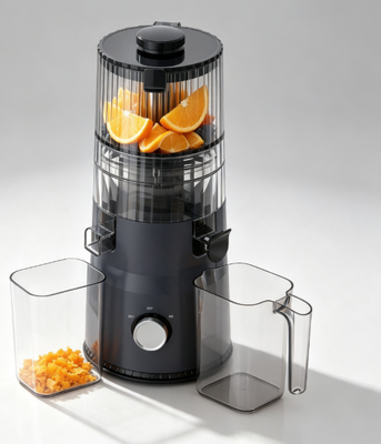 Έξυπνος Συμπιεστής HJ103 Compact Slow Masticating Juicer – Η Καρδιά μιας Υγιεινής Κουζίνας με Άνοιγμα 135mm, Ψυχρής Πίεσης 200W & Αυτοκαθαρισμός