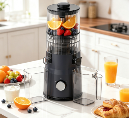 Αποχυμωτής Αργής Στύψης Fresh Smart HJ103 Compact – Η Έξυπνη Επιλογή για Σύγχρονες Κουζίνες με Άνοιγμα 135mm, Ψυχρής Έκθλιψης 200W & Αυτοκαθαρισμό