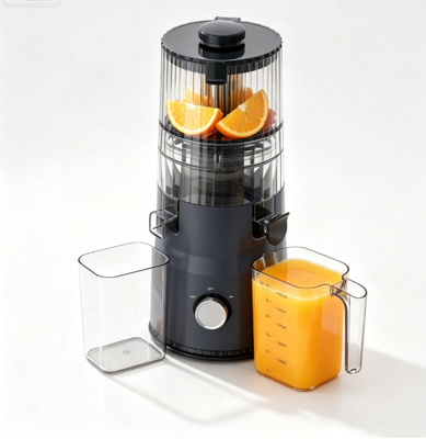 Αποχυμωτής Αργής Στύψης Fresh Smart HJ103 Compact – Ιδανικός για Διαμερίσματα, τροχόσπιτα & Μικροσκοπικά Σπίτια με Άνοιγμα 135mm, Ψυχρής Έκθλιψης 200W & Αυτοκαθαριζόμενος