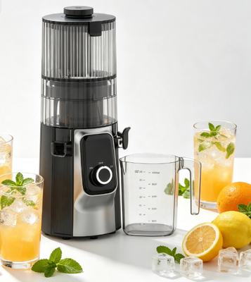 Αποχυμωτής Αργής Μάσησης Fresh Smart HJ102C – Ο Αποχυμωτής που Φέρνει τη Γεύση Φρέσκων Τροφίμων στο Σπίτι σας με 3 Ρυθμιζόμενες Ταχύτητες, 135mm Φαρδύς Ανοίγμα, 200W Ψυχρής Πίεσης & Αυτοκαθαρισμός