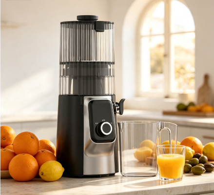 Αποχυμωτής Αργής Μάσησης Fresh Smart HJ102C – Ο Αποχυμωτής που Κάνει το Πραγματικό Φαγητό Εύκολο με 3 Ρυθμιζόμενες Ταχύτητες, 135mm Φαρδύς Αγωγοί, 200W Ψυχρής Έκθλιψης & Αυτοκαθαριζόμενος