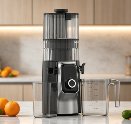 Φρέσκος Smart HJ102C Slow Masticating Juicer    Ο χυμοκόμος που κάνει κάθε μέρα καλύτερη με 3 ρυθμιζόμενες ταχύτητες, 135mm Wide Chute, 200W Cold Press & Self-Cleaning