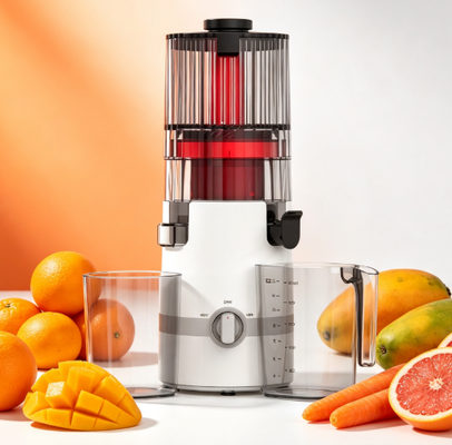 Fresh Smart HJ102B Αργός Αποχυμωτής Ψυχρής Έκθλιψης – Ο Συνεργάτης της Οικογένειάς σας για Υγιεινή Ζωή με Άνοιγμα 135mm, Ψυχρή Έκθλιψη 200W, Αυτοκαθαρισμό & Αξιόπιστο Κλείδωμα Ασφαλείας