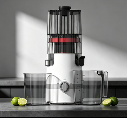 Φρέσκο Smart HJ102B Slow Masticating Juicer Η έξυπνη επένδυση στην υγεία της οικογένειάς σας με 135mm chute, 200W cold press, αυτοκαθαριστικό και κλειδαριά ασφαλείας