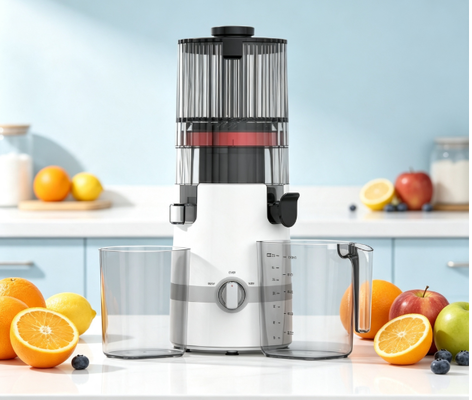Αποχυμωτής Αργής Στύψης Fresh Smart HJ102B – Καθαρός Χυμός, Καθαρή Χαρά, Καθαρή Ασφάλεια με Άνοιγμα 135mm, Ψυχρής Έκθλιψης 200W, Αυτοκαθαριζόμενος & Smart Lock για Οικογένειες