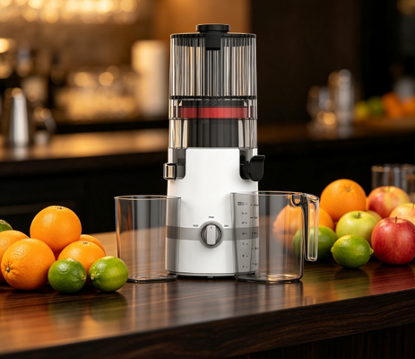 Φρέσκο Smart HJ102B Slow Masticating Juicer Ο Οικογενειακός χυμοκόπτης που τα κάνει όλα με 135mm chute, 200W cold press, αυτοκαθαριστικό και έξυπνο σύστημα ασφαλείας