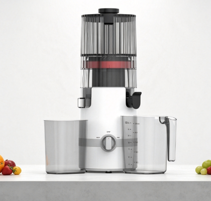 Φρέσκο Smart HJ102B Slow Masticating Juicer Τρέφετε την οικογένειά σας φυσικά με 135mm Chute, 200W Cold Press, αυτοκαθαριστικό & σχεδιασμό κλειδαριού ασφαλείας για παιδιά