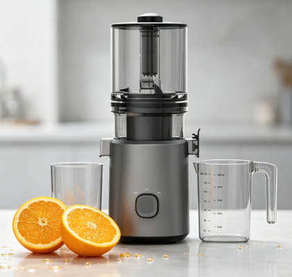 Φρέσκο Smart HJ303 Wide-Feed Slow Masticating Juicer 155mm Πυροσβεστήρα, 2400ml Hopper, 200W κινητήρα