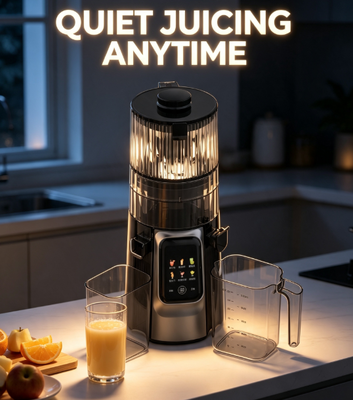 Χωρίς φίλτρο Quick Clean Juicer HJ102D, Υποστηρίζει Smoothie & σπιτικό παγωτό