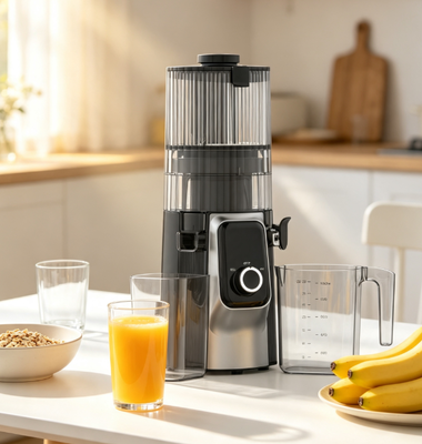 Ανθεκτικό ABS Σώμα Slow Juicer HJ102C, Ένα-λεπτο πλύσιμο φρούτο εκχυλίστης