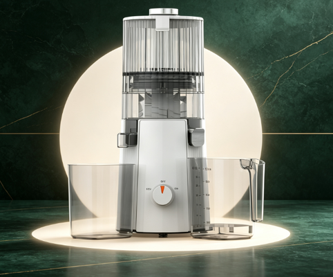 Φρέσκο Smart HJ102A Premium Home Juicer Μεγάλο Hopper, ήσυχη λειτουργία & εύκολο καθαρό σχεδιασμό